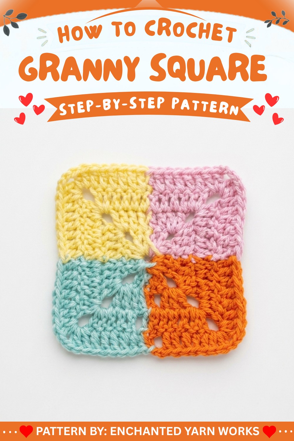 Easy Colorful Granny Square Crochet (1)