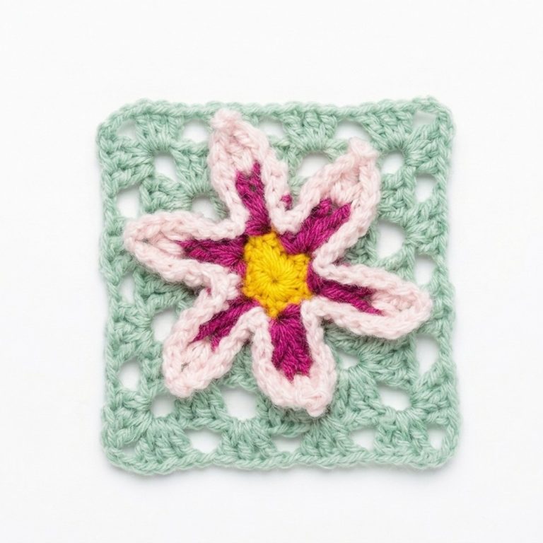 Easy Granny Square Crochet for Beginners (1)
