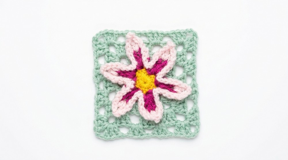 Easy Granny Square Crochet for Beginners (6)