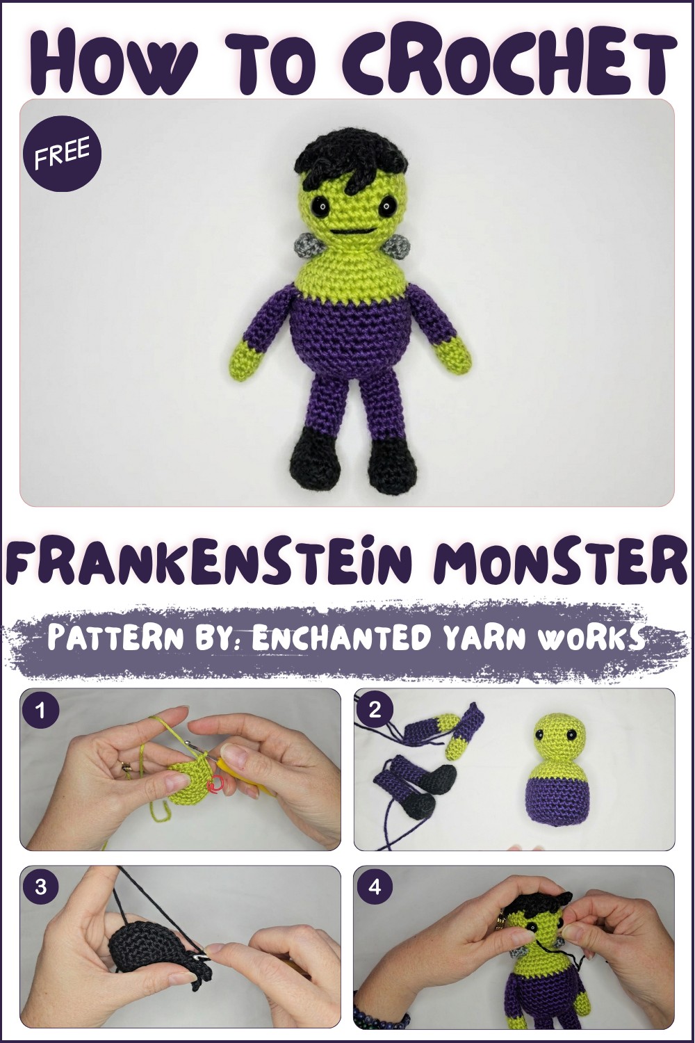 How To Crochet Frankenstein Monster -free Pattern (1)