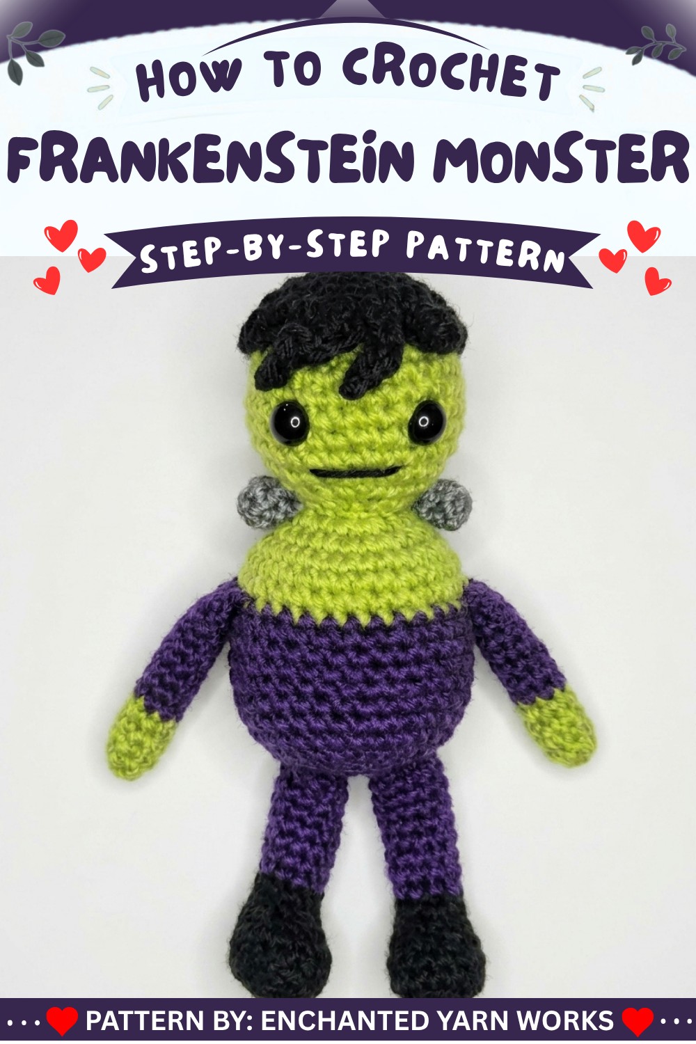 How To Crochet Frankenstein Monster -free Pattern