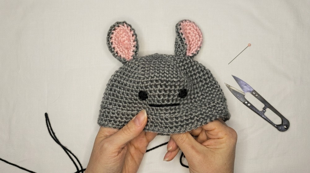 How to Crochet Bunny Hat -free Pattern (13)