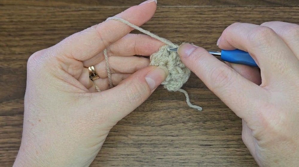 How to Crochet a December Granny Square (2)
