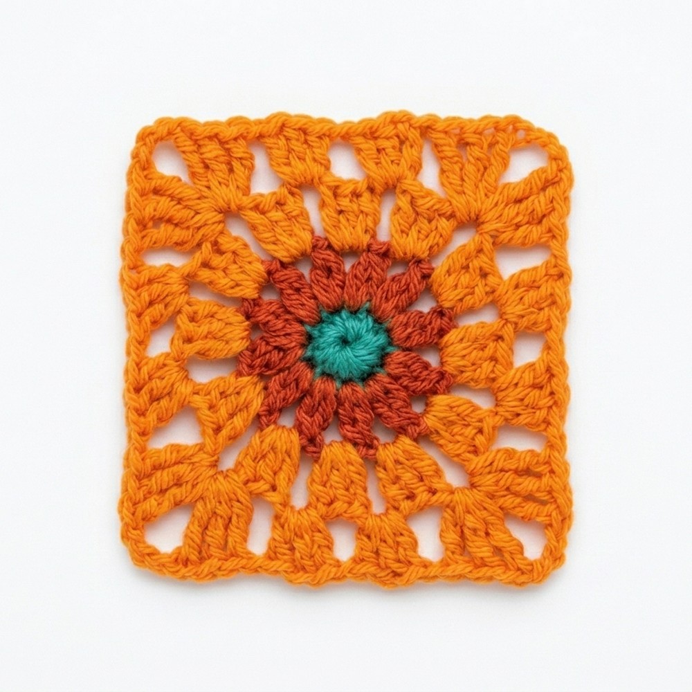 How to Crochet a Perfect Granny Square (8)