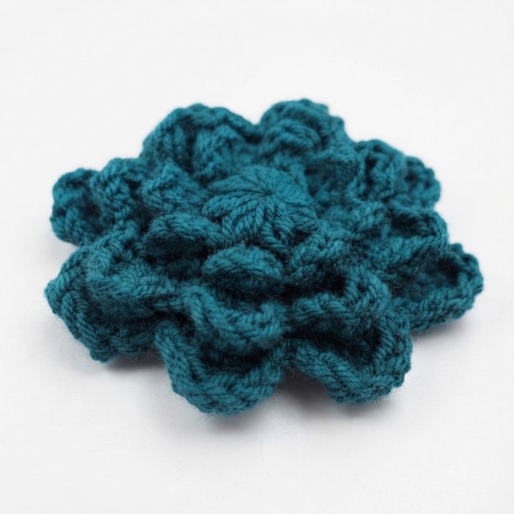 How to Crochet an Easy Flower Free Pattern (2)