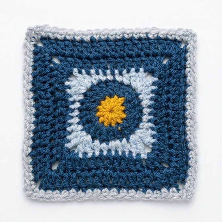 How to Crochet an Easy Granny Square (1)