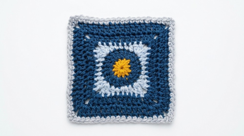 How to Crochet an Easy Granny Square (5)