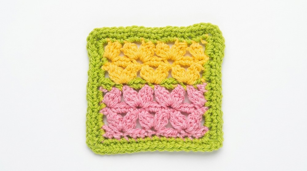 How to Crochet an Easy Granny Square Deck Pattern (5)