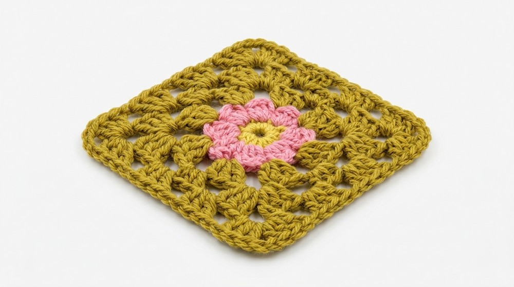 How to Crochet an Easy Granny Square for Beginners (4)