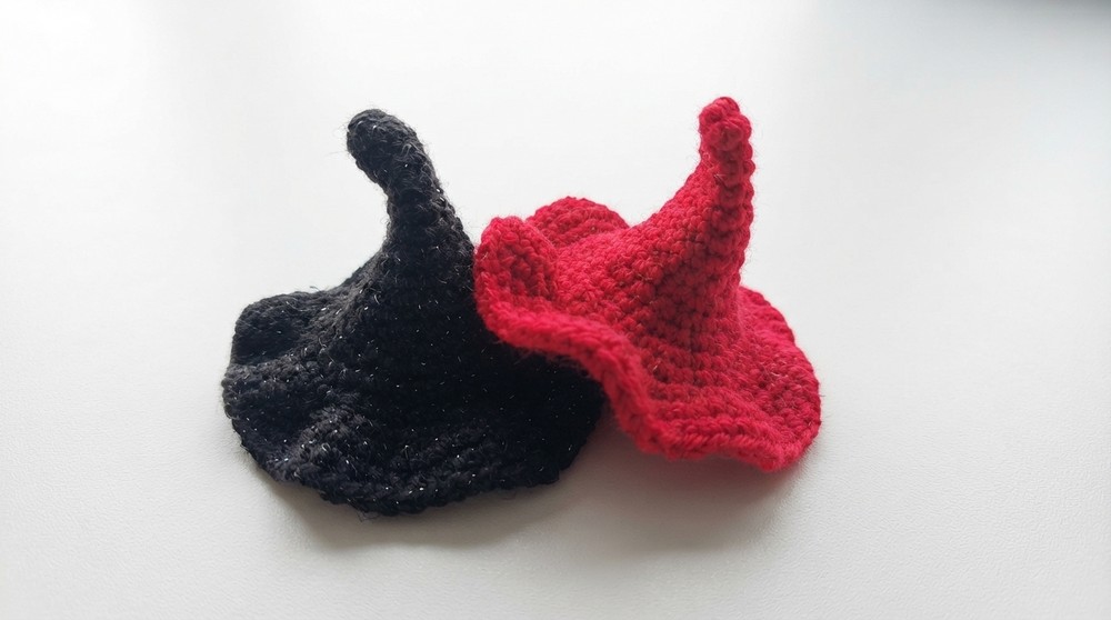 How to crochet Witch Hat - Written pattern inside description (2)