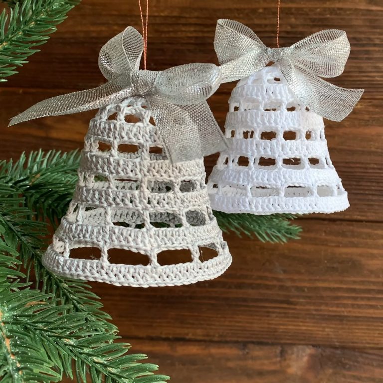 New Year's crochet 🎄BELL (13)