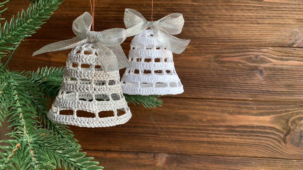 New Year's crochet 🎄BELL (4)