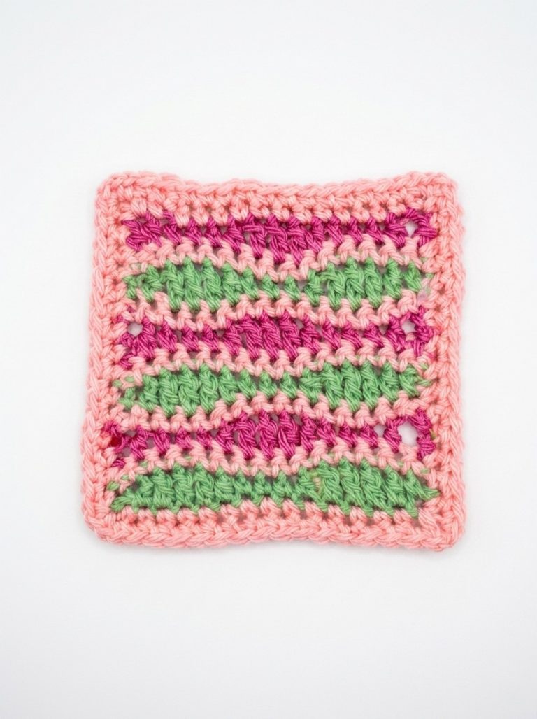 Simple Granny Square Crochet Pattern (4)