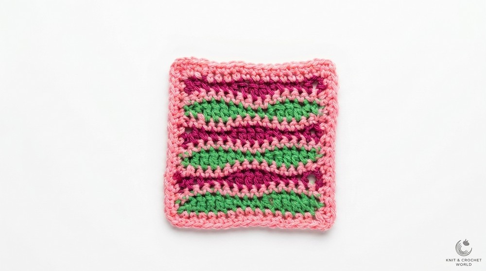 Simple Granny Square Crochet Pattern (5)