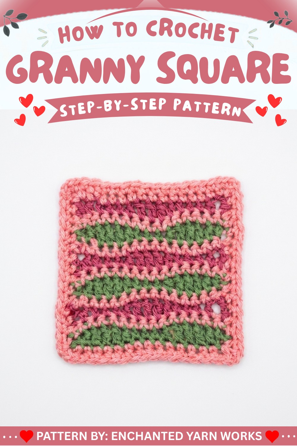Simple Granny Square Crochet Pattern