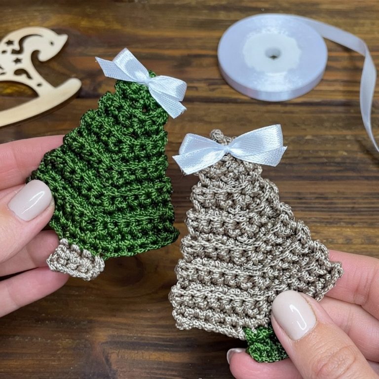 🎄Christmas tree 🎄 crochet for beginners (10)