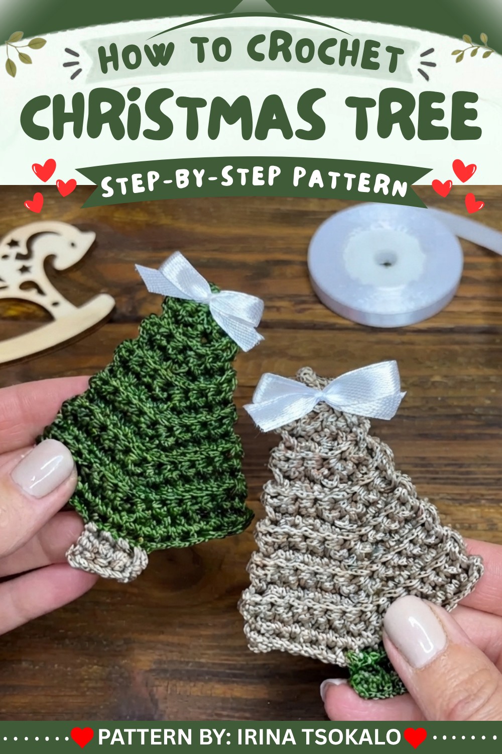 🎄Christmas tree 🎄 crochet for beginners (9)
