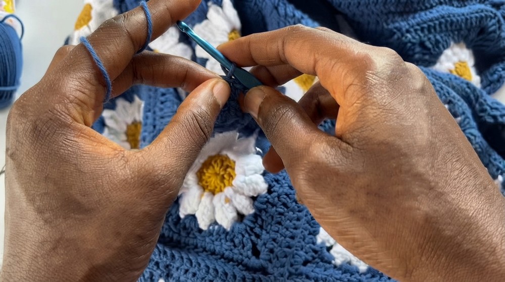 Crochet Granny Square Cardigan (5)