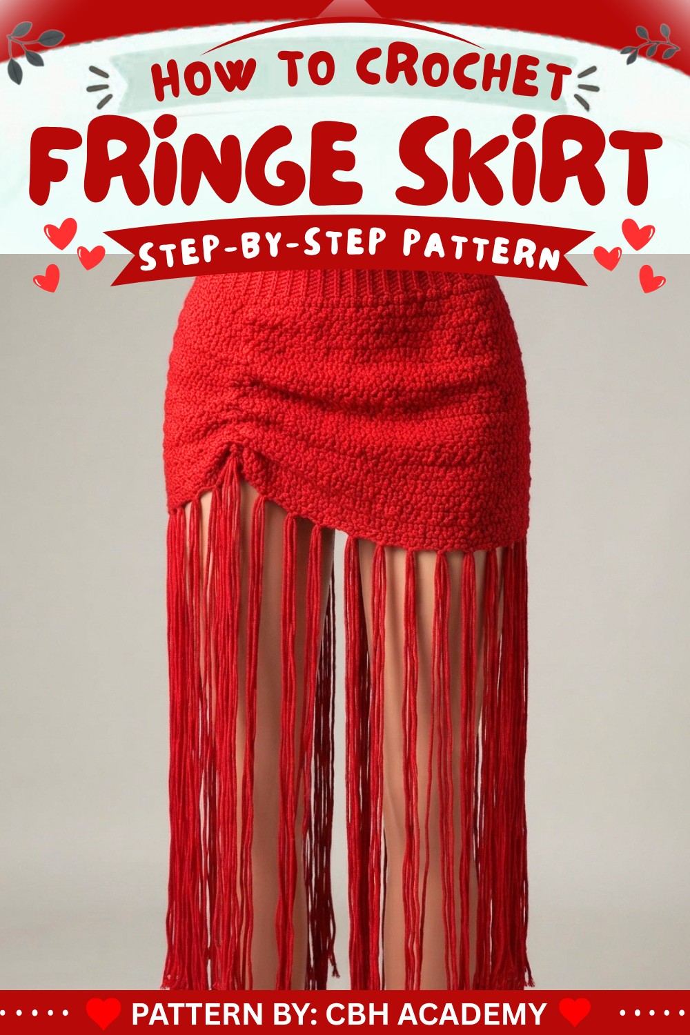 Easy Crochet Fringe Skirt Pattern for Beginners (2)