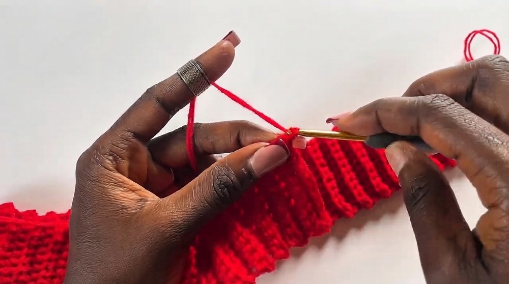 Easy Crochet Fringe Skirt Pattern for Beginners (7)