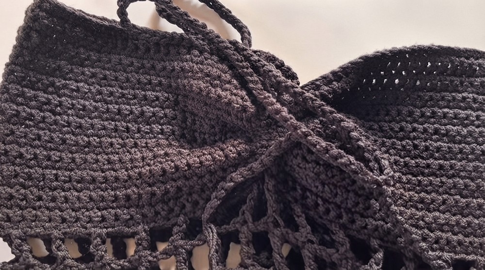 Easy Crochet Summer Mesh Asymmetric Top Tutorial (5)