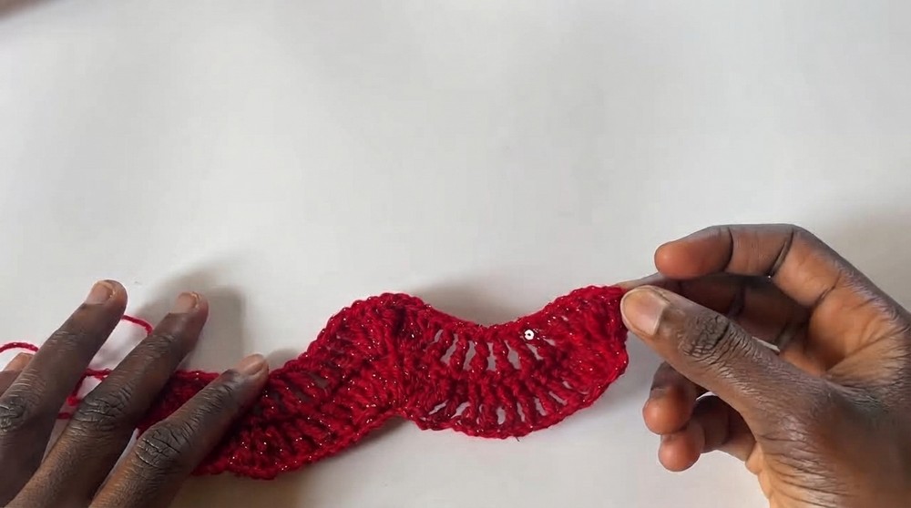 How to Crochet Elegant Chevron Shell Stitch Tutorial na (6)