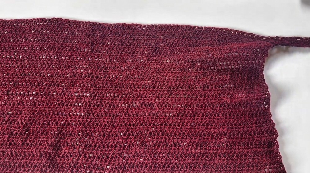 How to Crochet a Cowl Neck Top (1)