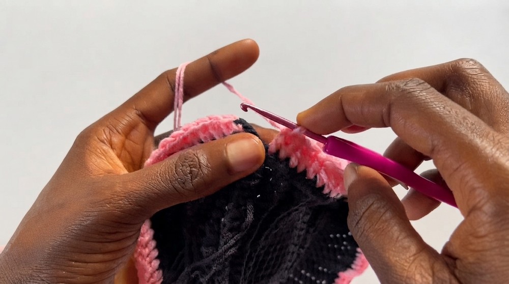 How to Crochet a Flared Bell-Bottom Palazzo Trousers (2)