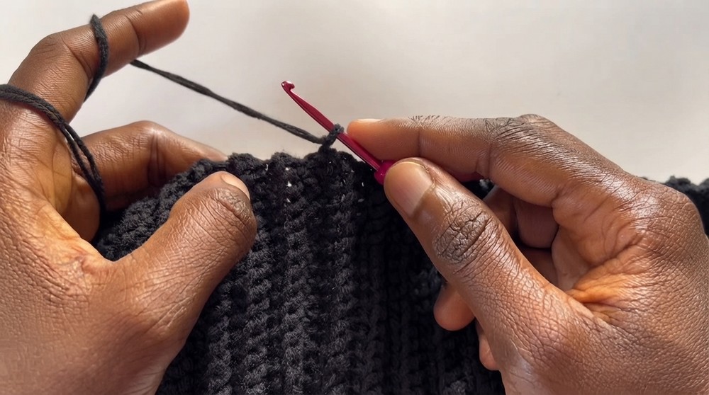 How to Crochet a Flared Bell-Bottom Palazzo Trousers (3)