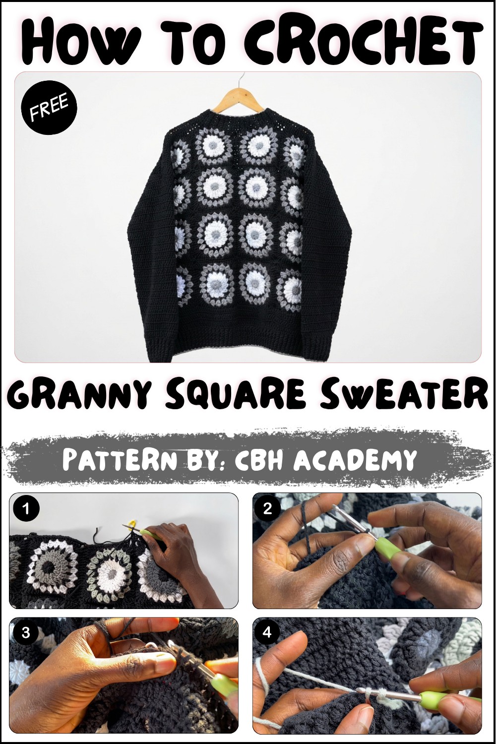 _How to Crochet a Granny Square Sweater (1)