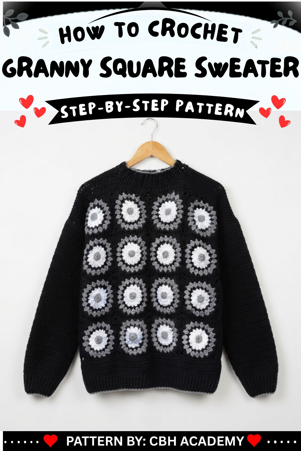 _How to Crochet a Granny Square Sweater