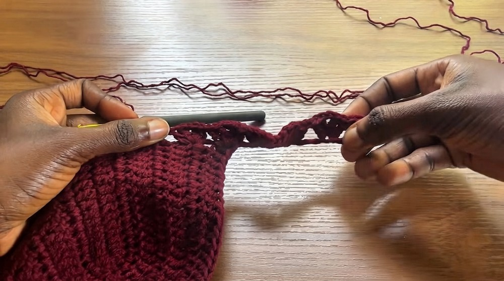 How to Crochet a Viral Pinterest Dress with Shell Stitch Details (5)
