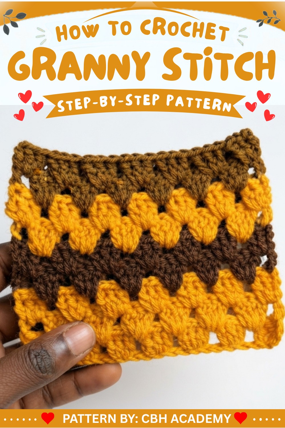 How to Crochet the Granny Stitch (1)
