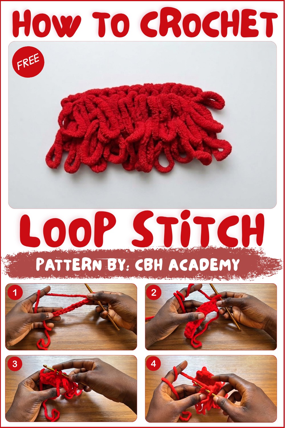How to Crochet the Loop Stitch (1)