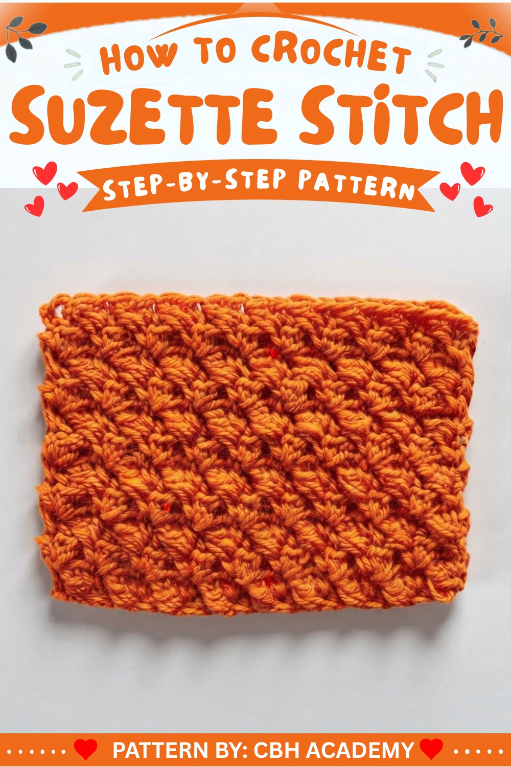 How to Crochet the Suzette Stitch