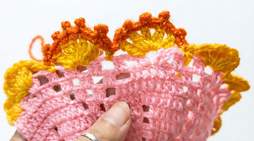 Crochet Flower Place Mat, Doily, Pot Holder 8