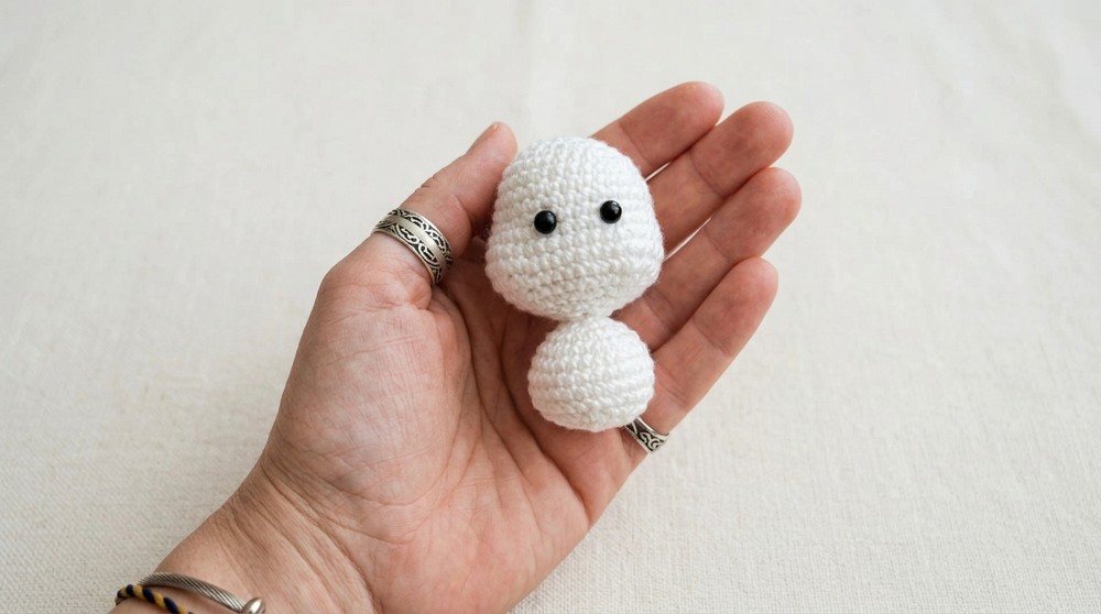 Cute Crochet Bunny Keychain Tutorial