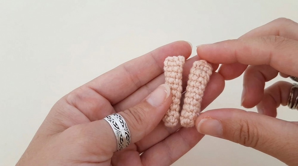 Easy Crochet Mermaid Doll Keychain Tutorial