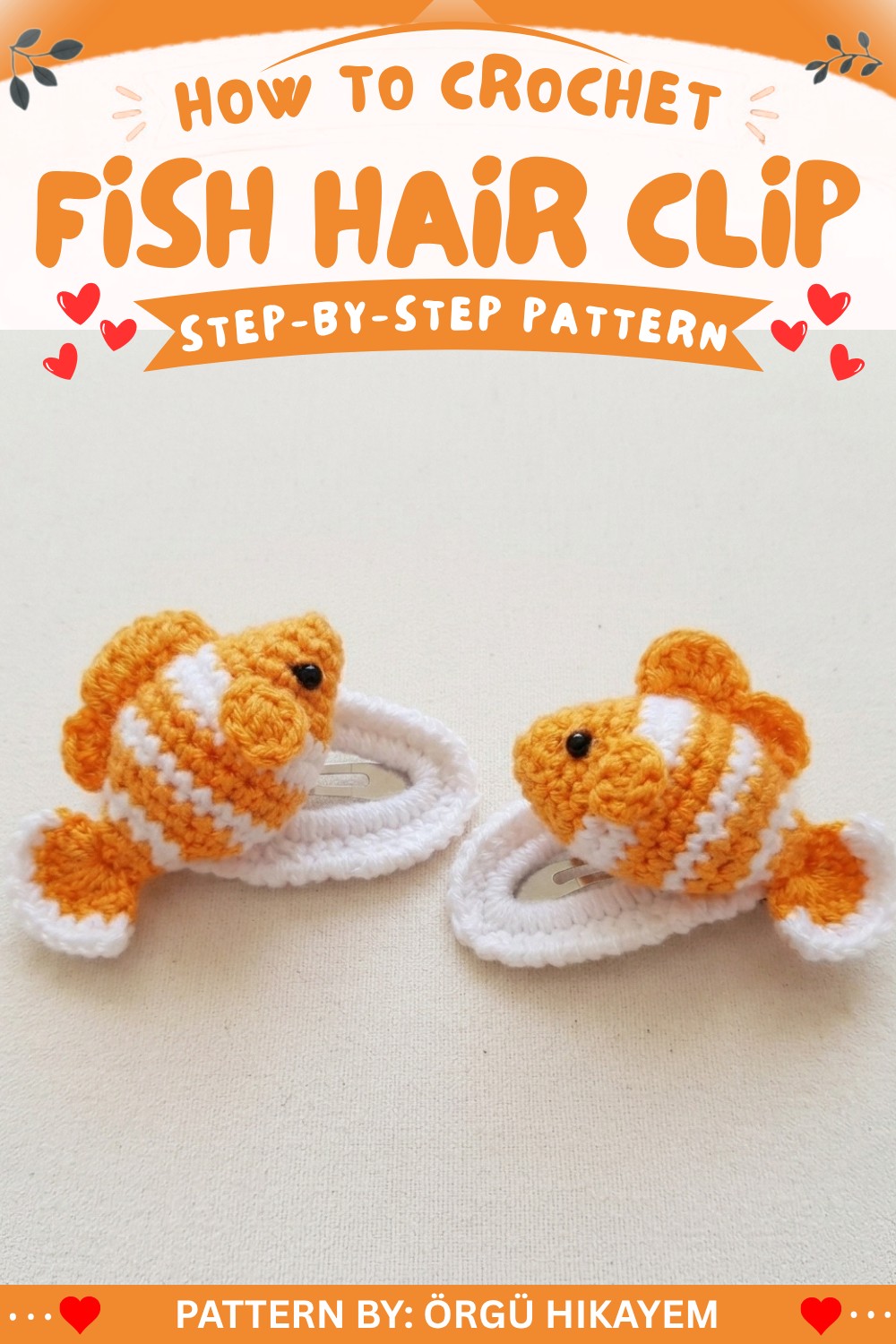 Fish Hair Clip Tutorial