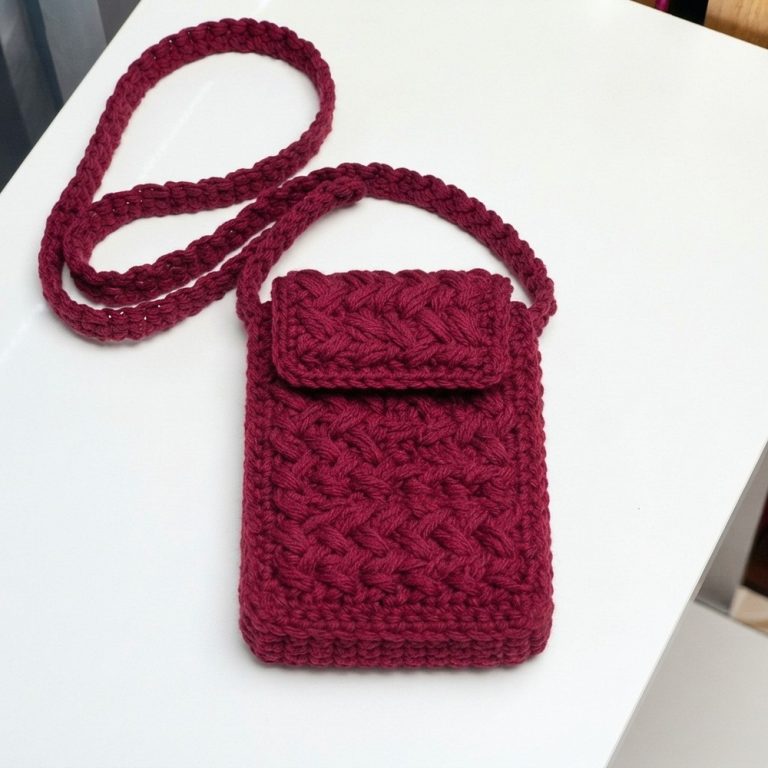 How To Crochet Bag For Beginners For Winter (11)