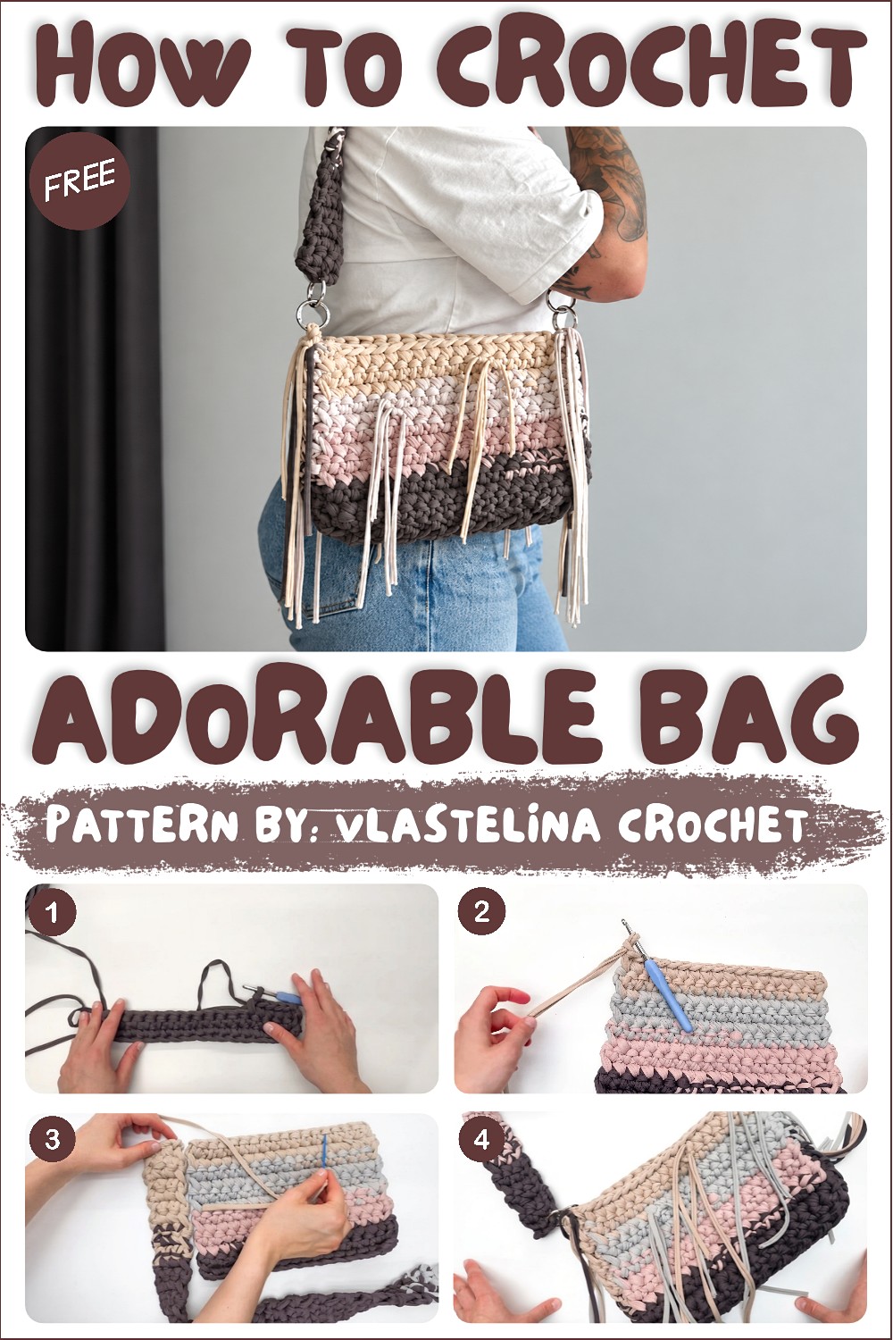 How To Crochet Beautiful Bag (1)