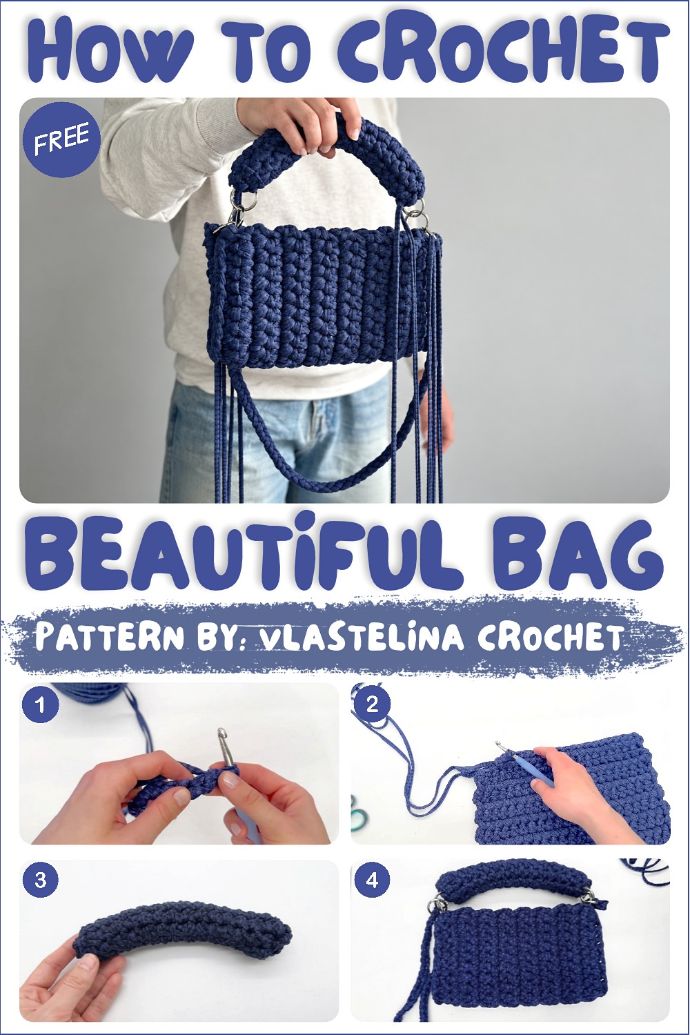 How To Crochet Beautiful Bag (1)
