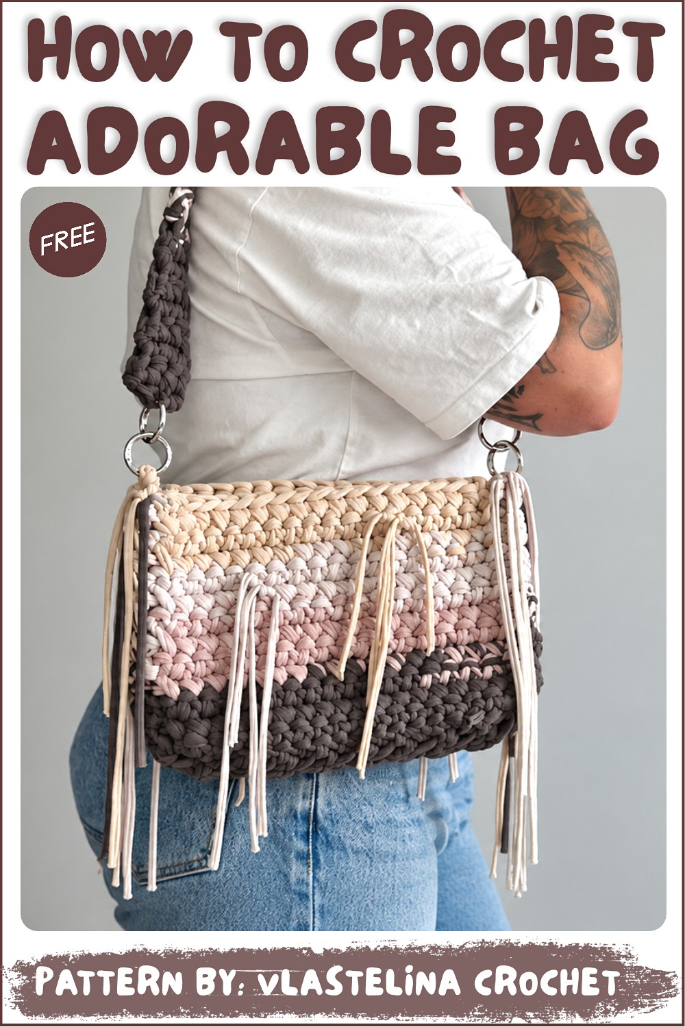 How To Crochet Beautiful Bag (3)