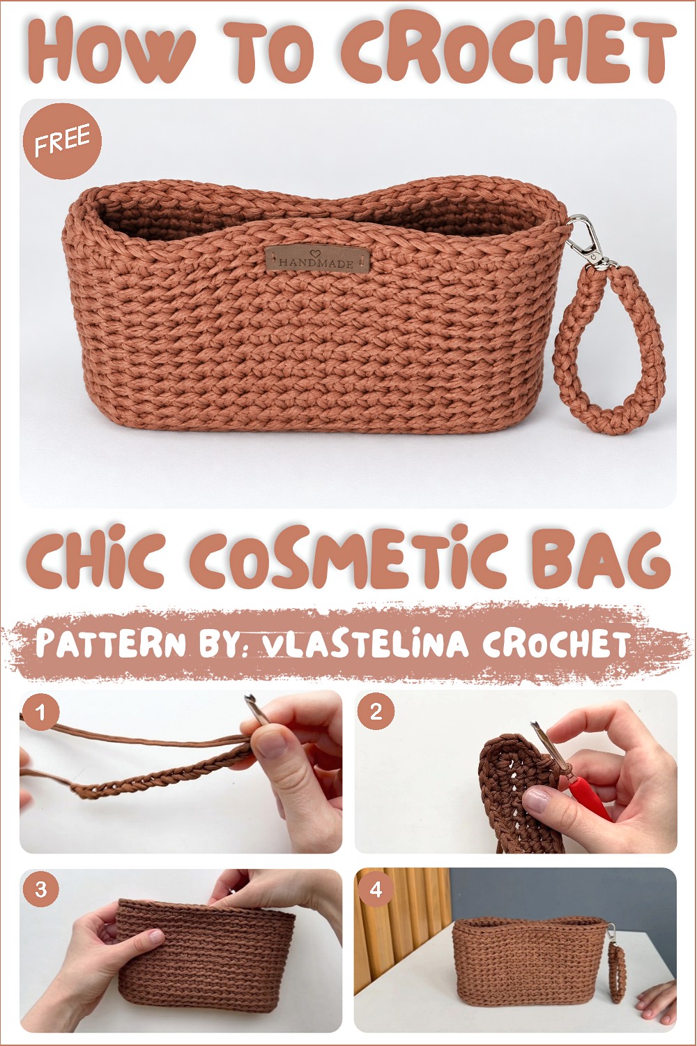 How To Crochet Cosmetic Bag Clutch (1)