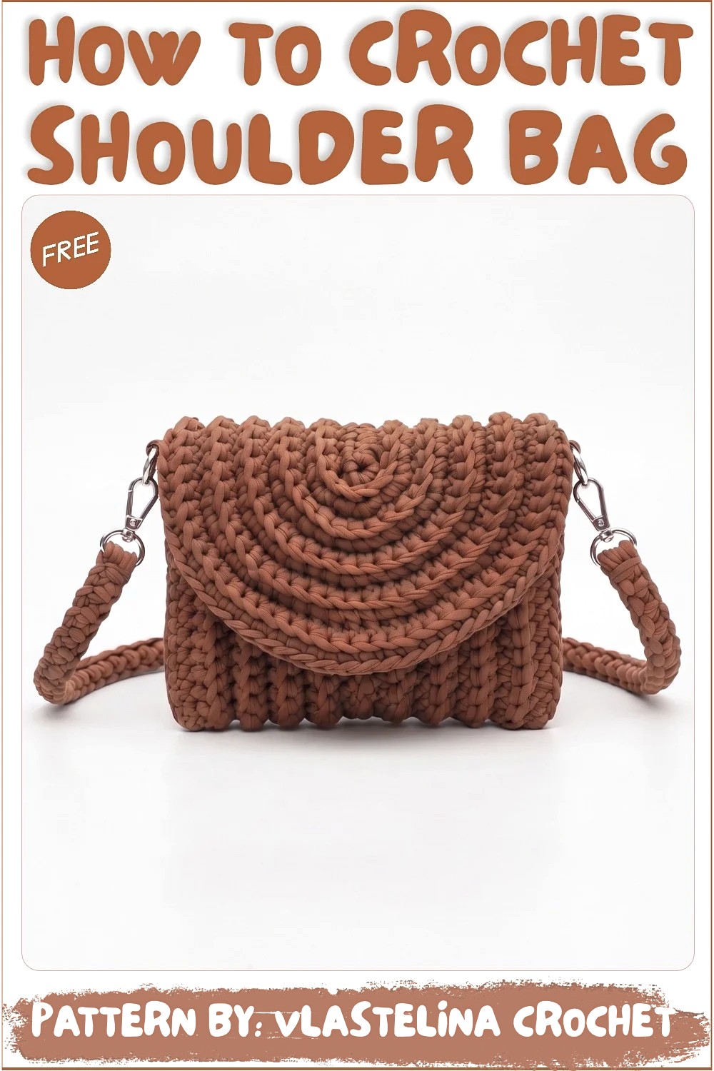 How To Crochet Easy Mk Shoulder Bag From One Skein