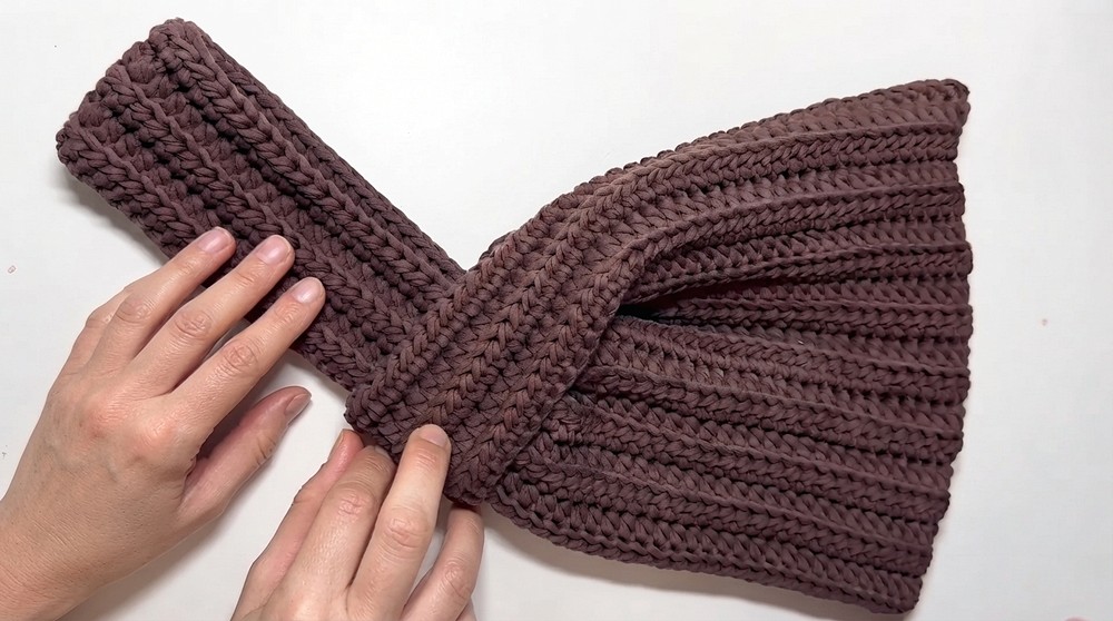How To Crochet Jersey Yarn Bag For Beginners (11)