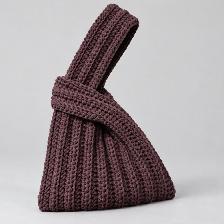 How To Crochet Jersey Yarn Bag For Beginners (4)