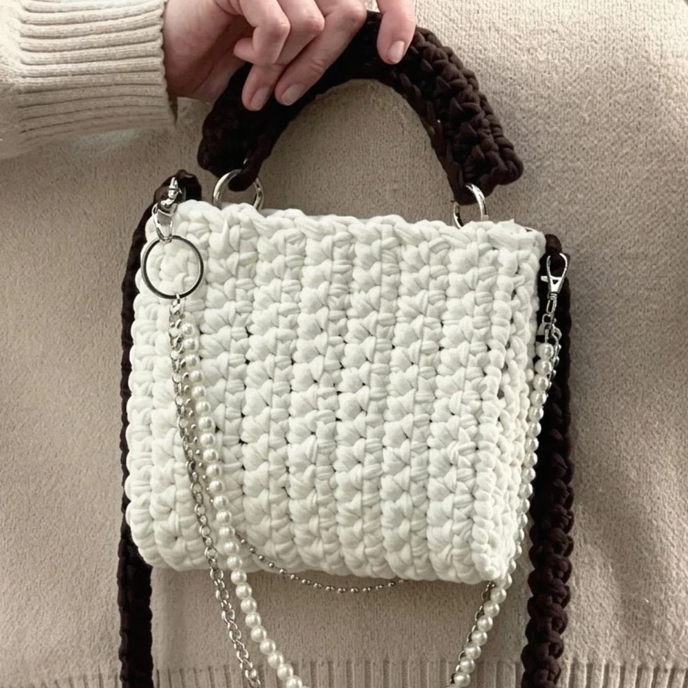 How To Crochet Mini Crochet Bag In 1 Hour (4)