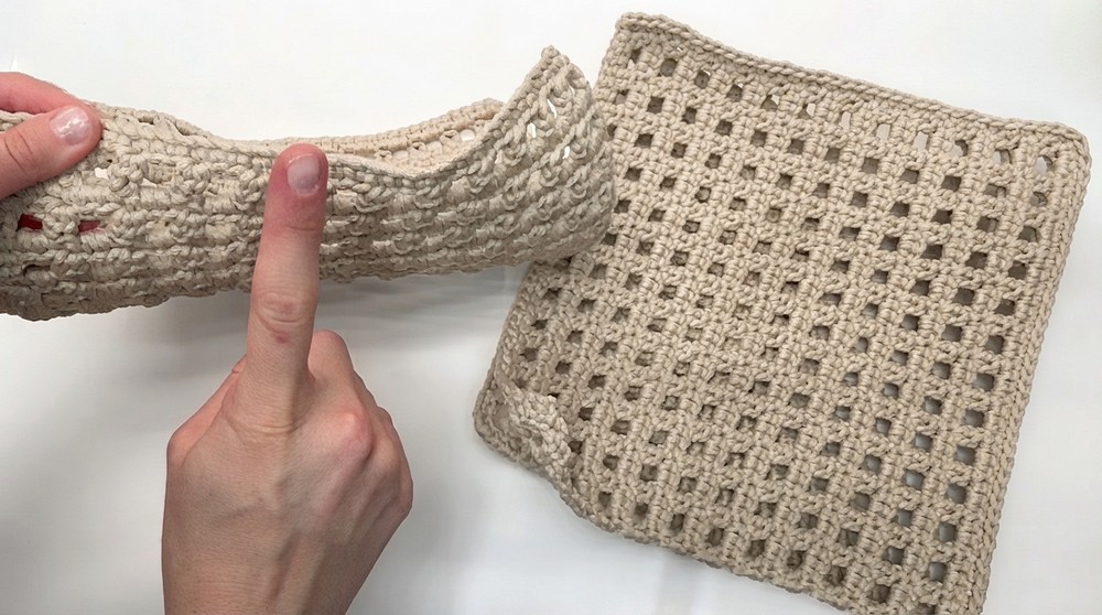 How To Crochet String Bag Made From Cord. Suitable For Beginners (10)