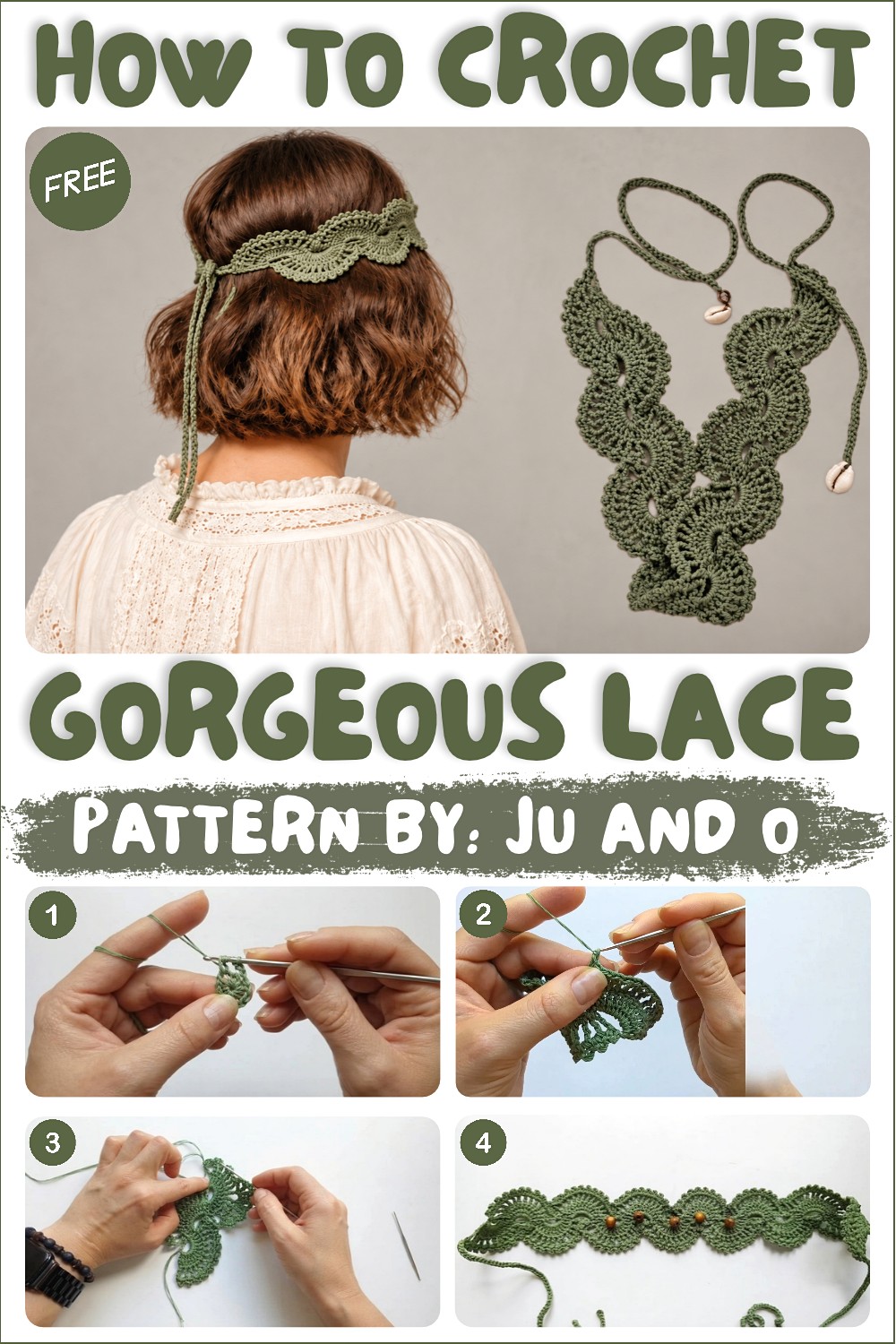 How to Crochet a Gorgeous Lace Pattern (1)